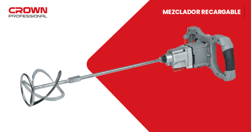 mezclador recargable crown